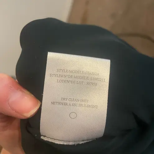 Theory  Emerald Greens Spaghetti Strap Sleeveless Jumpsuit with Back Pocksts