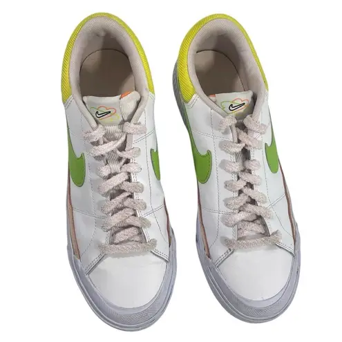 Nike  Court Legacy Lift Sneakers‎ Women’s Sz 11 White Action Green FD0872 Shoes