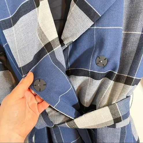 Nordstrom New  Signature Belted Plaid Jacket