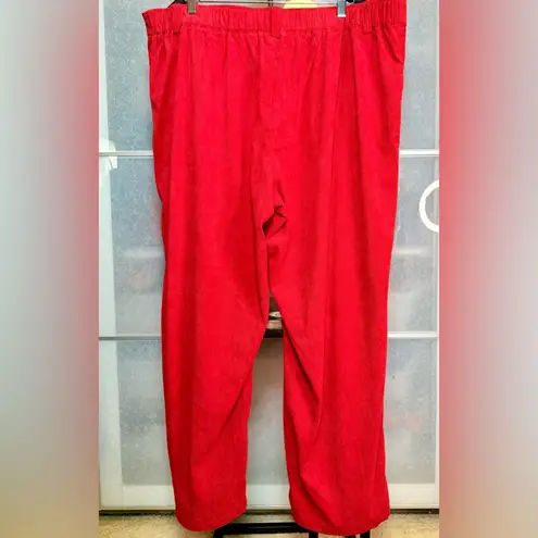 Halara  Vibrant Red Corduroy Pants - Image 2