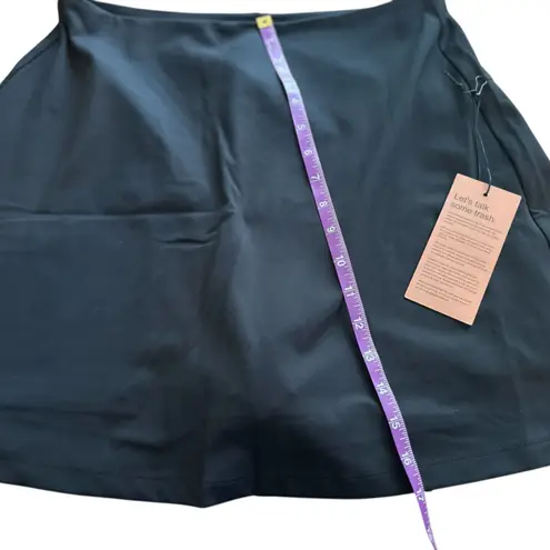 Girlfriend Collective Women's Black A-Line spandex Skirt Size xl Casualll