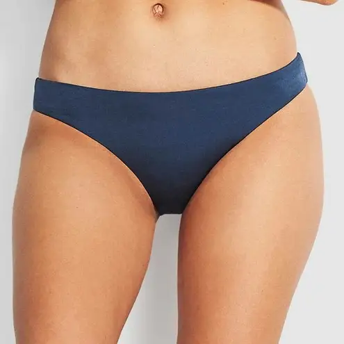 Seafolly NWT X Revolve Shine on Brazilian Bikini Bottoms in Blueprint