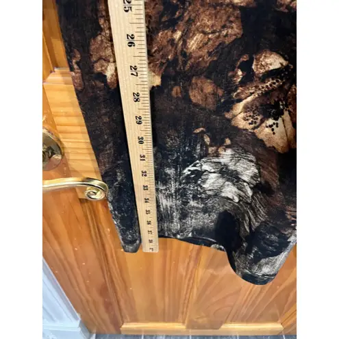 Roberto Cavalli Y2k NWT Abstract Baroque Print Long Sleeve Cocktail Dress Medium