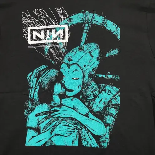 Nine Inch Nails 2005 With Teeth Tour Industrial Rock Band T-Shirt Size Large