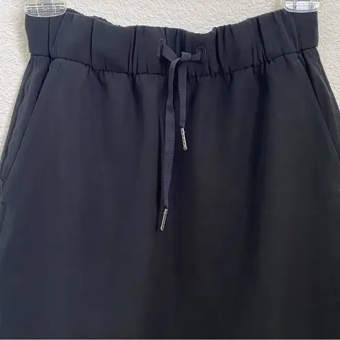 Lululemon Athletica Black On The Fly Skirt Size 4