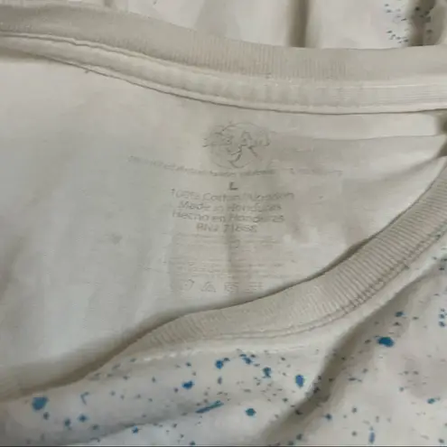 Looney Tunes Vintage Space Jam Original T Shirt Character Grid Speckled Size L