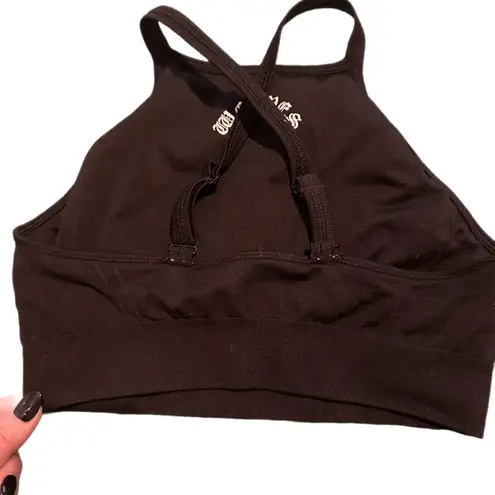 Darc Sport Black High Neck Bra Top