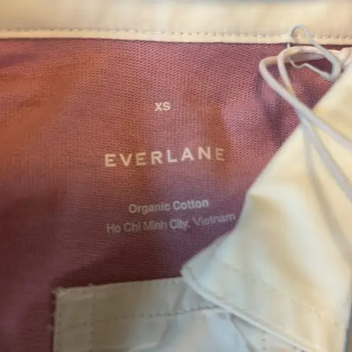 Everlane  The Organic Cotton Dress Mauve Short Sleeve Size XS - NWT