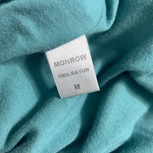 Monrow Teal Blue Green Bandage Tank Bodycon Dress Size M