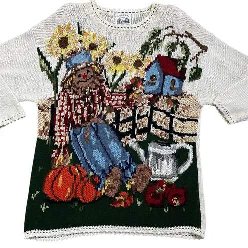 VINTAGE Jacque and Koko Together Autumn Sweater Size 22/24 Blue