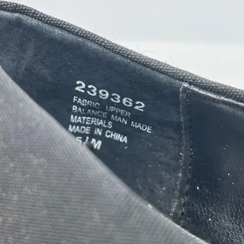 Diane's Essentials Rhinestone Heel Pump Shoes Black Block Heel Size 5.5M