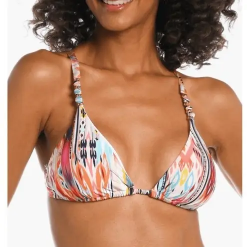 La Blanca Desert Dream Triangle Bikini Top, Luxurious Beach Top, Size 12, NWT