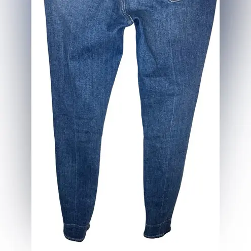 Judy Blue Distressed Buffalo Plaid Patch Skinny Jeans Size 30