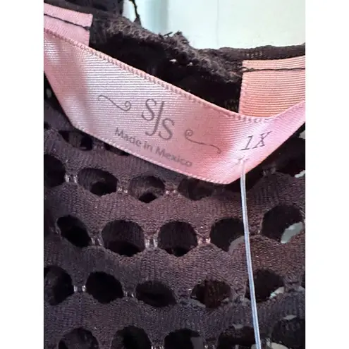 SJS hooded, women's mesh, open