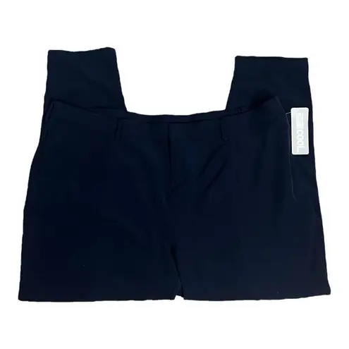 32 Degrees Heat 32 Degrees Cool Women Size 20 Hero Navy Blue Pants Side Elastic Zipper Pockets