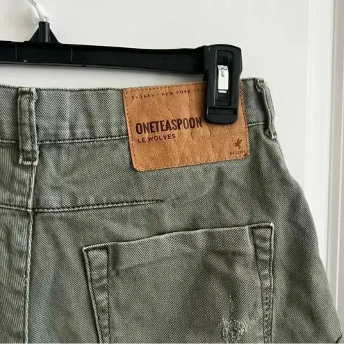 One Teaspoon  Denim Shorts Cutoff Size 25