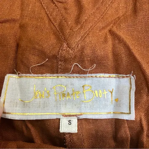 Jen's Pirate Booty NWT Jen’s Pirate Booty Palmetto Overalls Chili Pepper Brown Terracotta Clay Boho