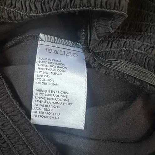 Urban Outfitters Swiss Dot Black Romper Size Small Shorts Skort