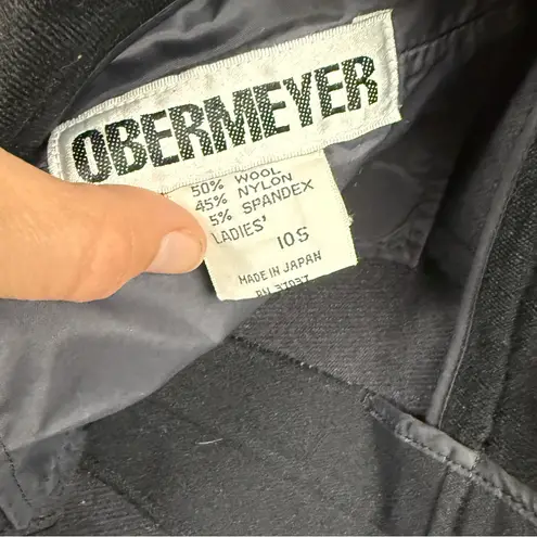 Obermeyer Vintage Ladies Ski Pants Stirrup Wool Blend sz 10 SHORT