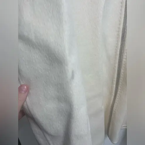 Acne Studios NEW NWT oversized single-breasted wool coat ecru/off-white size 42