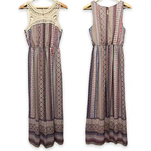 As You Wish As U Wish Bohemian Maxi Sleeveless Dress