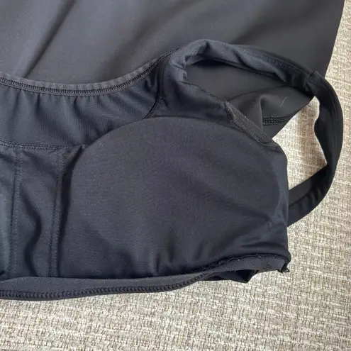 Alo Airlift Double Trouble Tennis Dress Sz XS Black