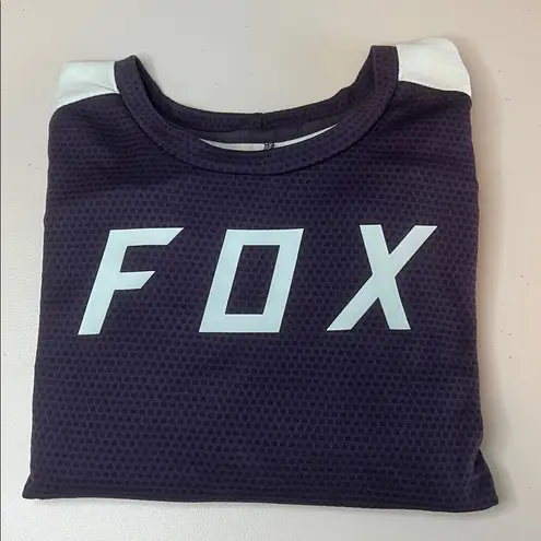 Fox Racing MTB Defend TShirt Purple/Blue Colorblock Size Medium Purple