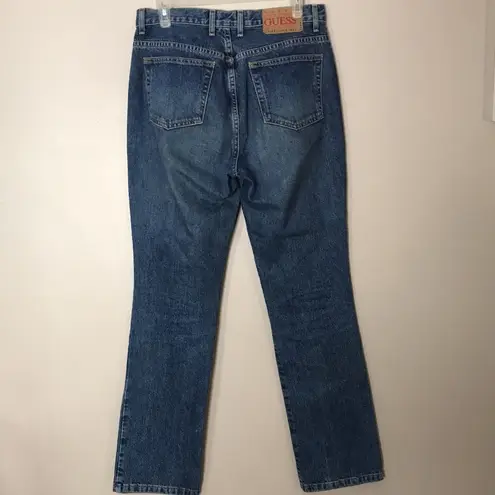 Guess Vintage  high waisted bootcut denim jeans ladies size 29