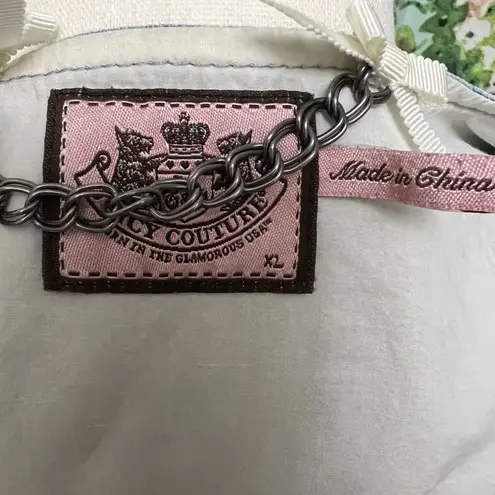 JUICY COUTURE Y2K Denim Jacket Size XL