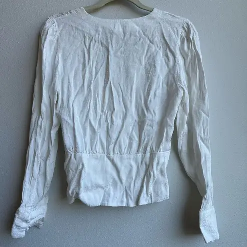 EXPRESS Bundle of Two  Forever 21 Blouse Bodysuit Velvet Pink Wrap Size Medium - Image 10