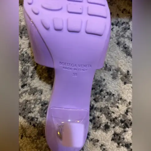 Bottega Veneta Bottega Venta Open Toe Stretch Rubber Mules 9CM