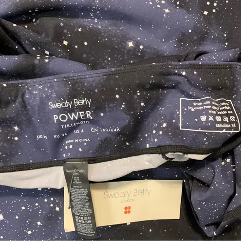 Sweaty Betty NWT Power 7/8 Ditsy-Star Stretch Workout Leggings