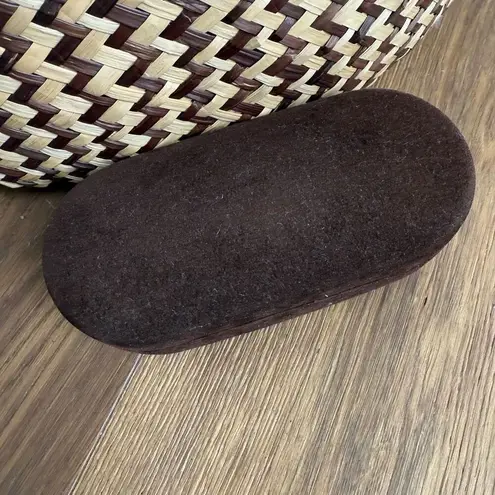 Tom Ford Sunglasses Sunnies Case Brown Suede Hard Shell CASE ONLY