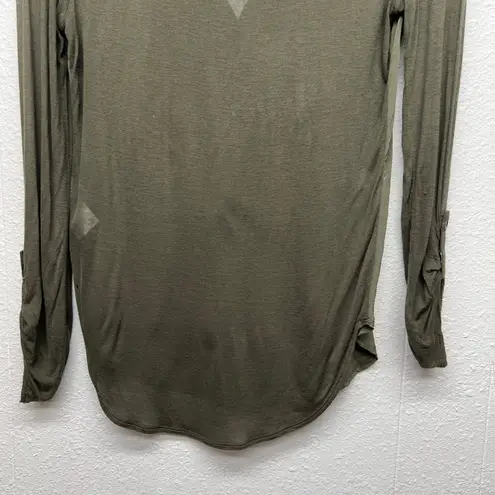 Babaton Silk Top womens XXS Relaxed Workwear Office Career Quiet Luxury Flaw