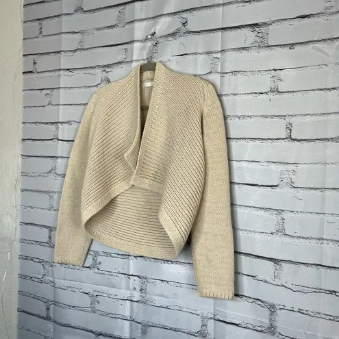 Sonja Marohn Cream Cropped Cotton Open