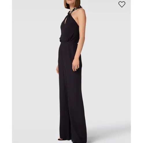 Scotch & Soda Amsterdam Park In Bloom Jumpsuit with keyhole neckline Size 40