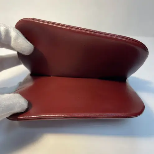 Vintage Must de Cartier Bordeaux Leather Wallet - Preowned
