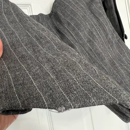 Saks Potts Bea Corset in Grey Pinstripe