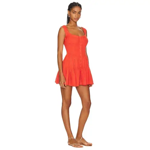 PQ Everly Romper in Passion XSmall Small New Womens Beach Resort Red
