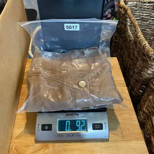 Aritzia Wilfred Sun Ducharme Button Front Dress Women 8 Brown Linen Smocked Back