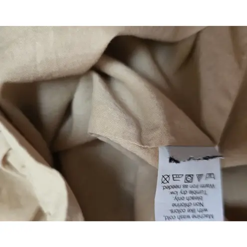 Madewell  Brown/Khaki Layered‎ Pleated Mini Skirt Size 14