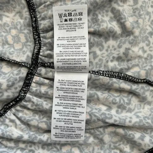 Boden Dress Women's Black Opulent Pome Ruffle Wrap Jersey Mini 4R Size undefined