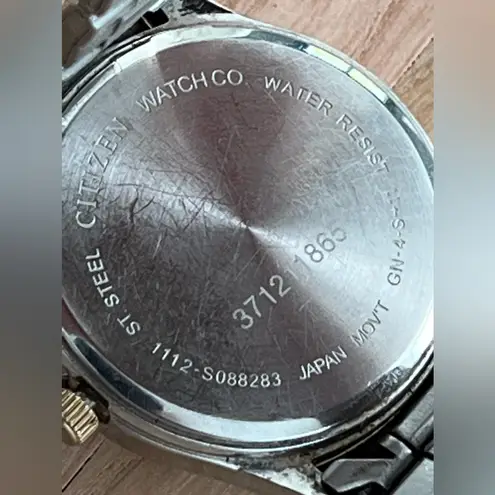 Citizen Watch Swarovski Crystals Stainless Two-Tone Bracelet Date New Crystal