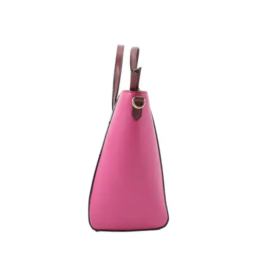 Kate Landry New Jewel Tag Handbag Purse Red Pink Shoulder or Tote Small Bag - Image 5