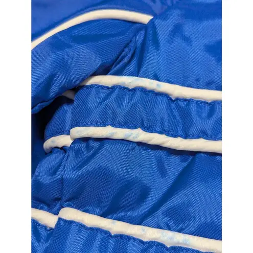 Vintage Yamaha Snowmobiling Puffer Coat Blue Womens Medium Snowmobiles Gorpcore