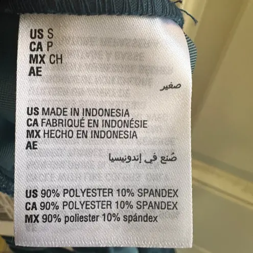 INC international Concepts Women Velvet Stretch Jogger Pant Blue Size S