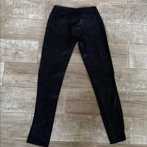 Ashley by 26 International Black Textured Pants