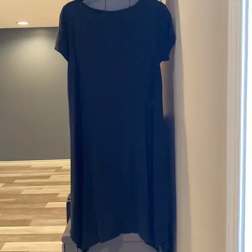 Eileen Fisher  handkerchief hem dress