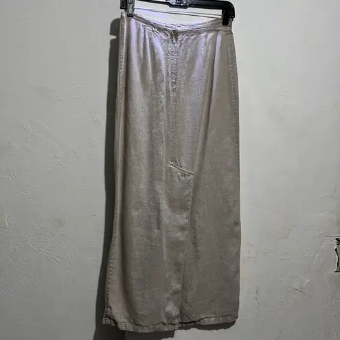 Lin N Laundry Lin N Laudry Maxi Skirt Linen Size 38 FR