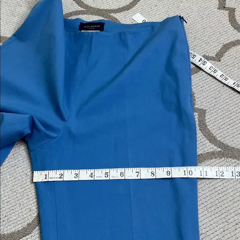 Piazza Sempione Audrey back slit pants, side zipper, size medium (6-8)